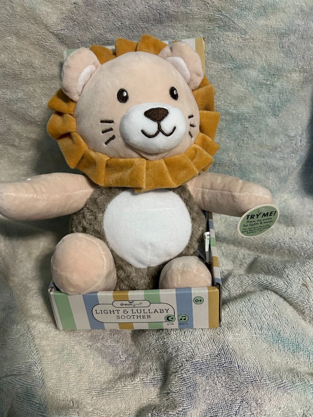 DreamGro Light & Lullaby Soother LuLu Lion NWT